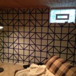 Masking Tape Wall Paint Design Ideas with Tape