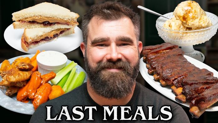 Jason Kelce Philadelphia “Last Meal”