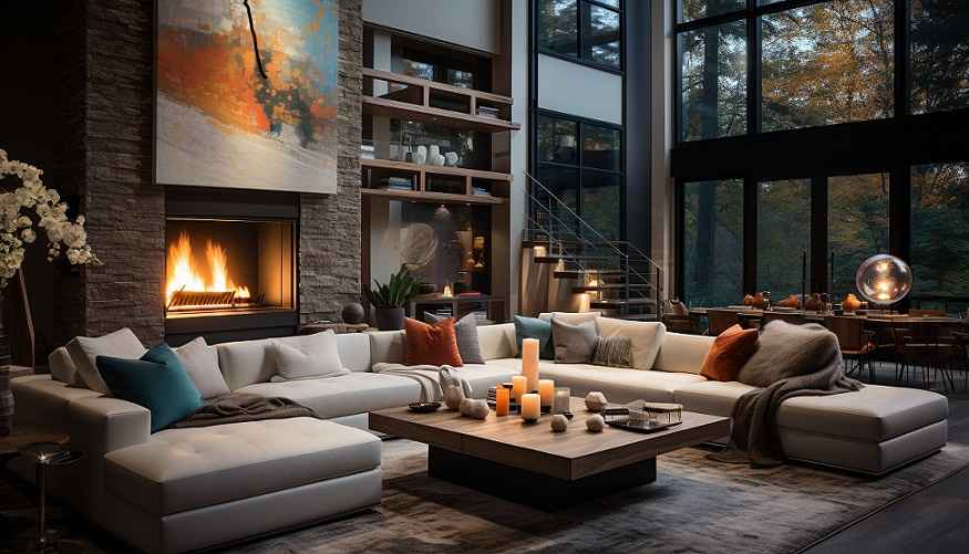 Innovative Living Room Fireplace Designs for Every Home