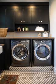 Creating Warmth in a Monochrome Space: Cozy Ideas for Your Gray and Black Laundry Room