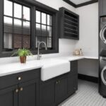 Creating Warmth in a Monochrome Space: Cozy Ideas for Your Gray and Black Laundry Room