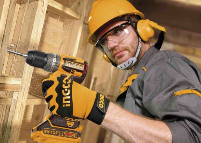 What are three sources of power for power tools?