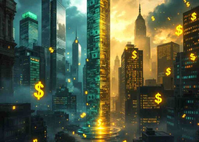 How might digital currencies influence the real estate market if the dollar collapses