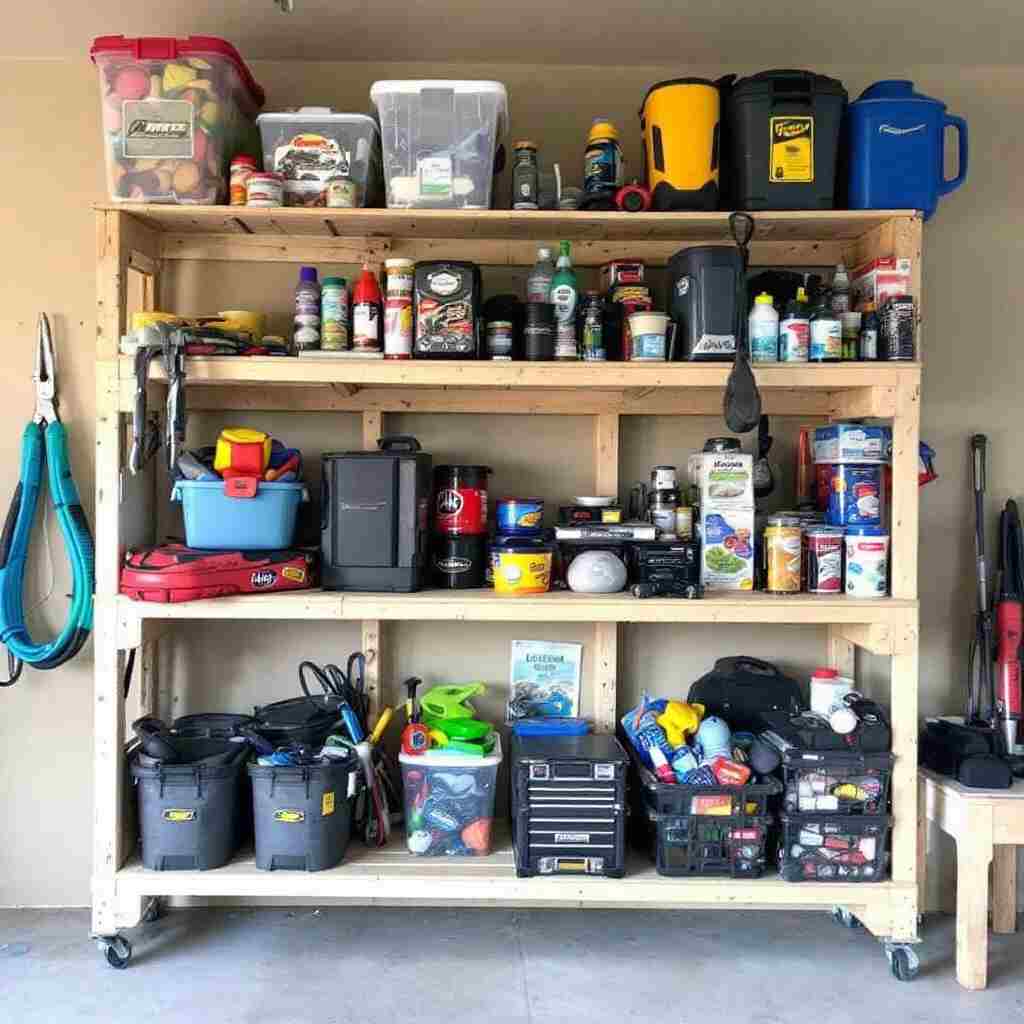 How to Maximize Your Garage Space With DIY Garage Shelves