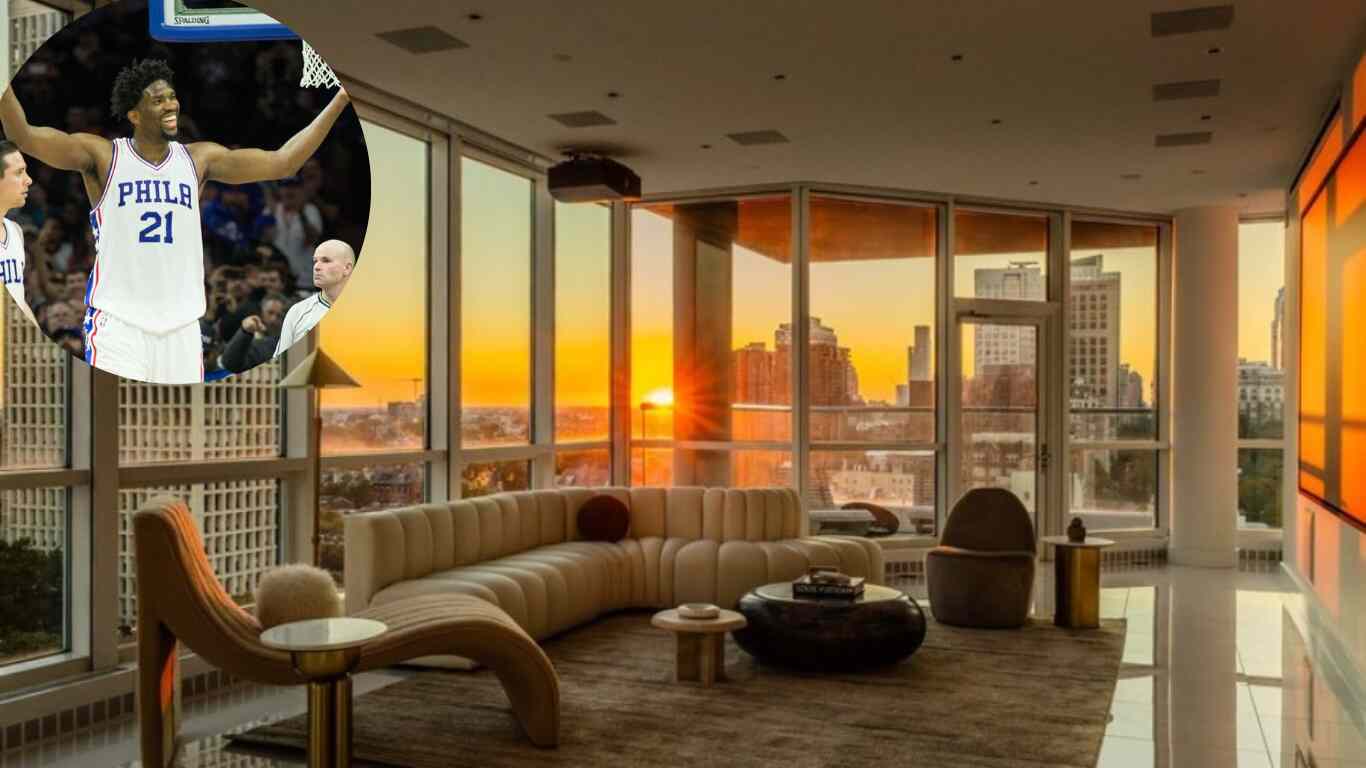 What are the best features of Joel Embiid’s penthouse