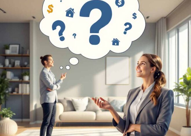 Which question does a real estate agent get asked most often?