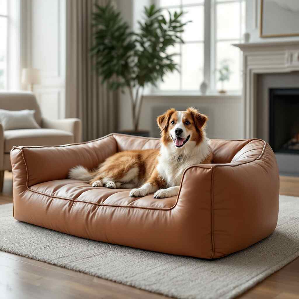 Luxury Dog Couch for Large Breeds – Orthopedic & Durable Design