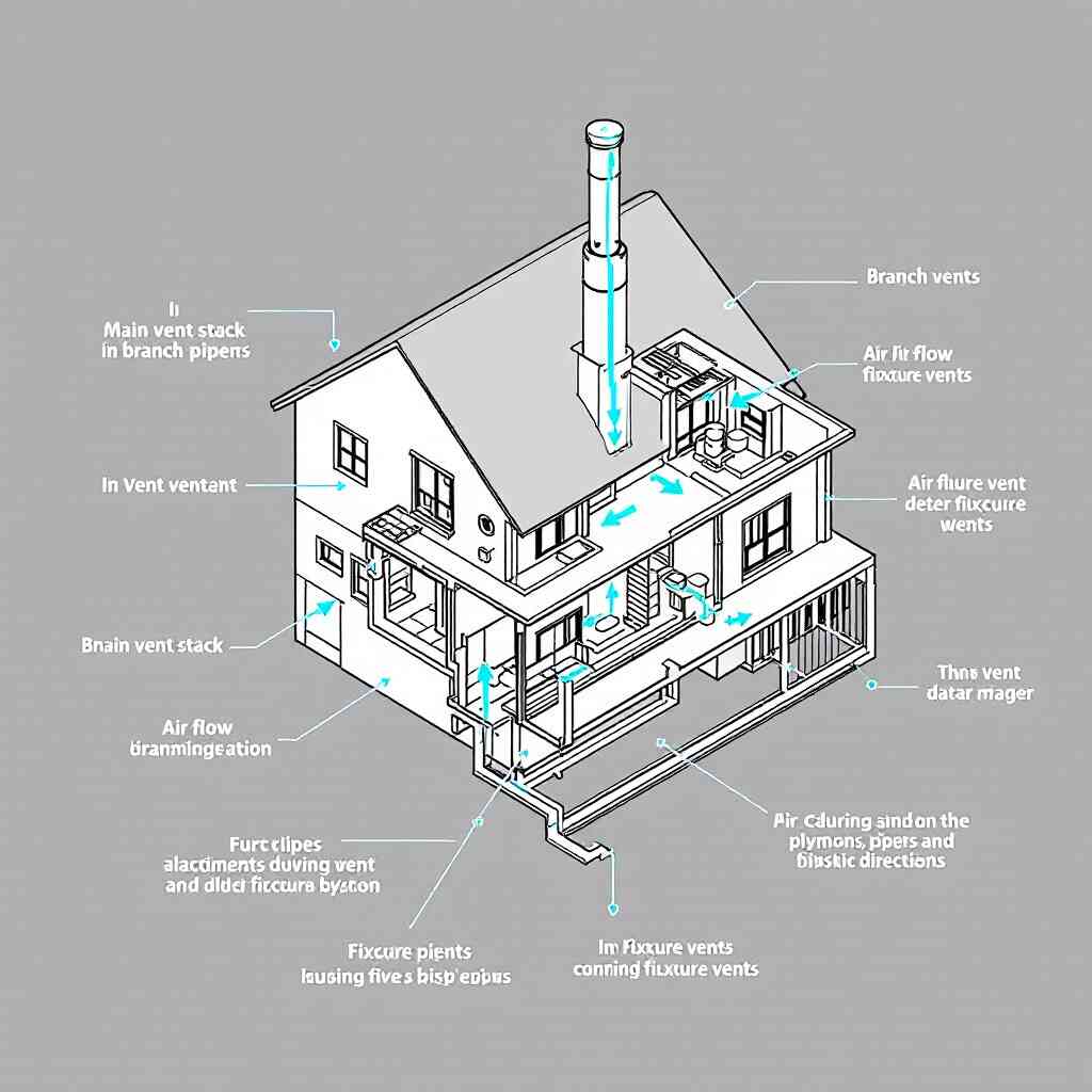 plumbing vent diagram