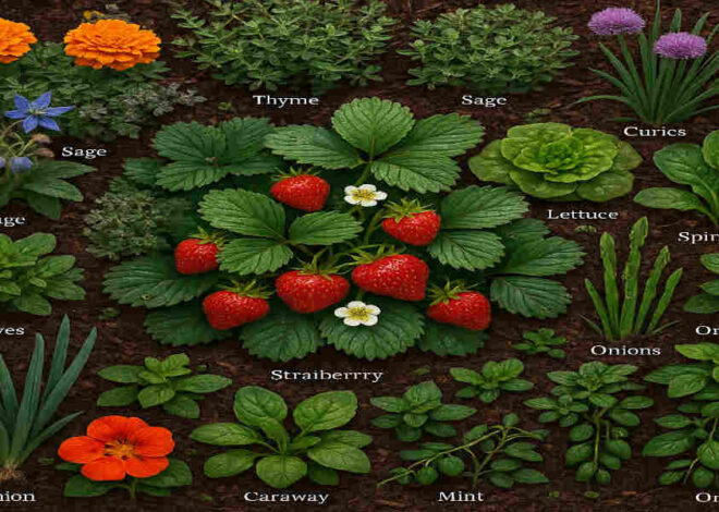 Top 15 Companion Plants for Strawberries to Boost Your Harvest in 2025