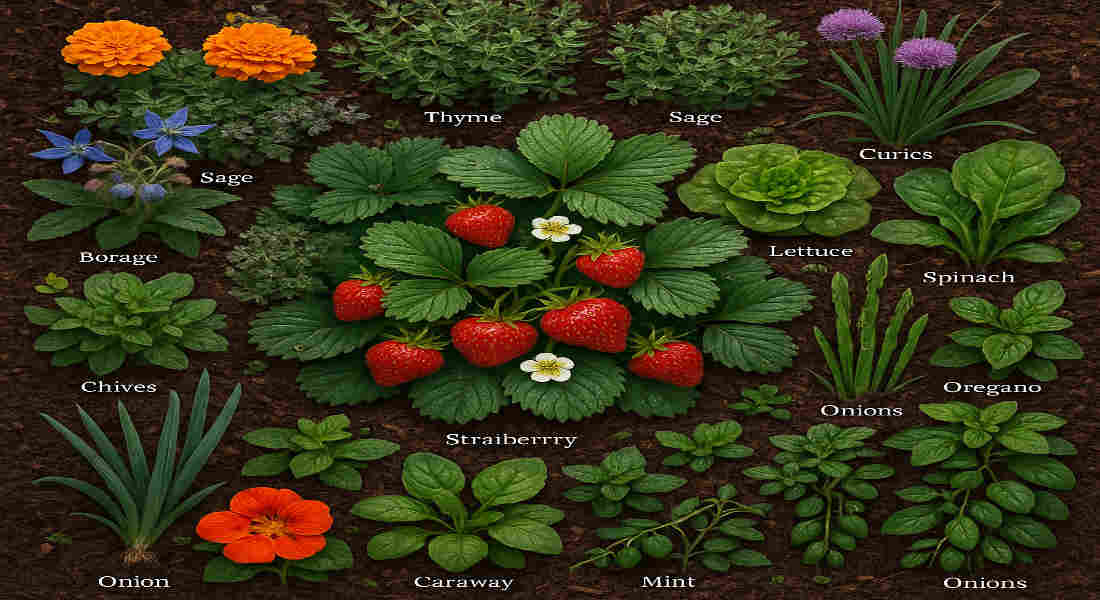 Top 15 Companion Plants for Strawberries to Boost Your Harvest in 2025