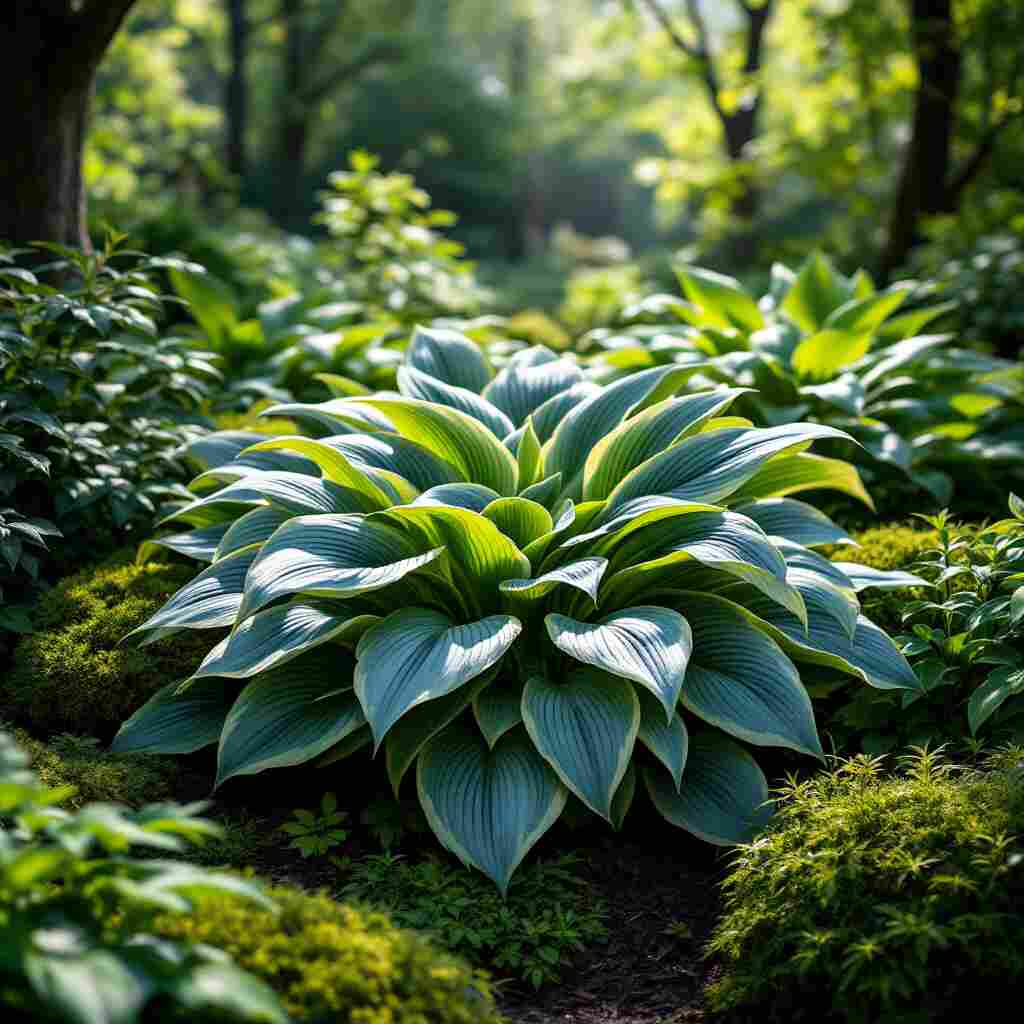 What are the most popular hosta varieties for shade gardens
