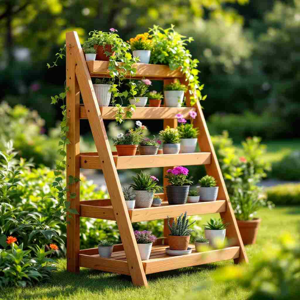 outdoor plant stand