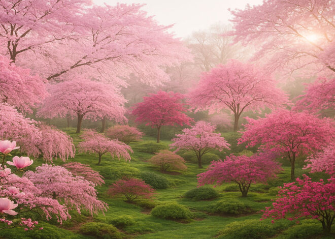 10 Stunning Pink Flowering Trees to Brighten Your Garden This Spring