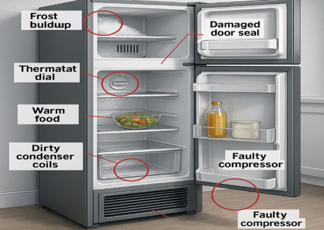 Top 7 Reasons Your Refrigerator Is Not Cooling and How to Fix Them Fast