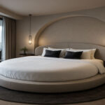 What makes round beds a trending choice in modern bedroom design