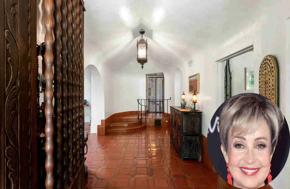 annie potts house toluca lake