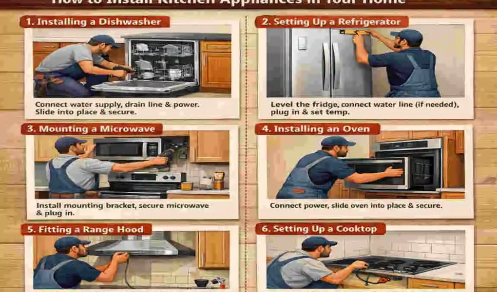 How to Install Kitchen Appliances