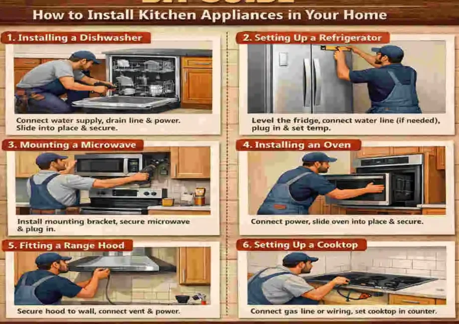 How to Install Kitchen Appliances