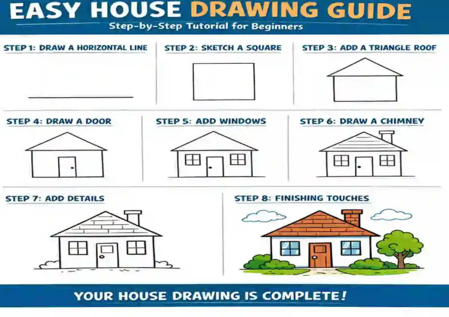 House Drawing Guide
