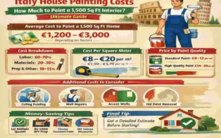 Italy House Painting Costs: