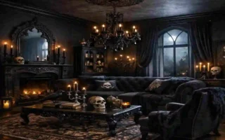 Gothic Living Room Ideas for Houses