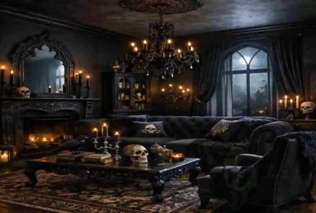 Gothic Living Room Ideas for Houses