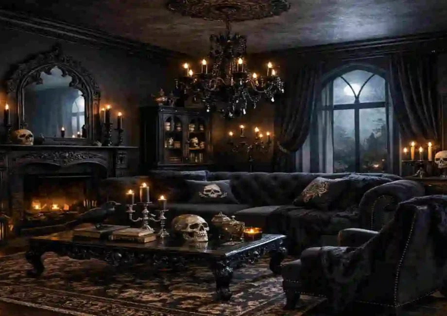 Gothic Living Room Ideas for Houses