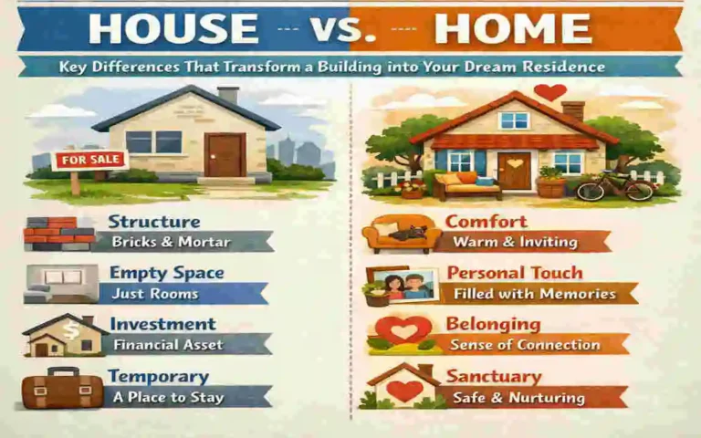 House vs. Home: Key Differences