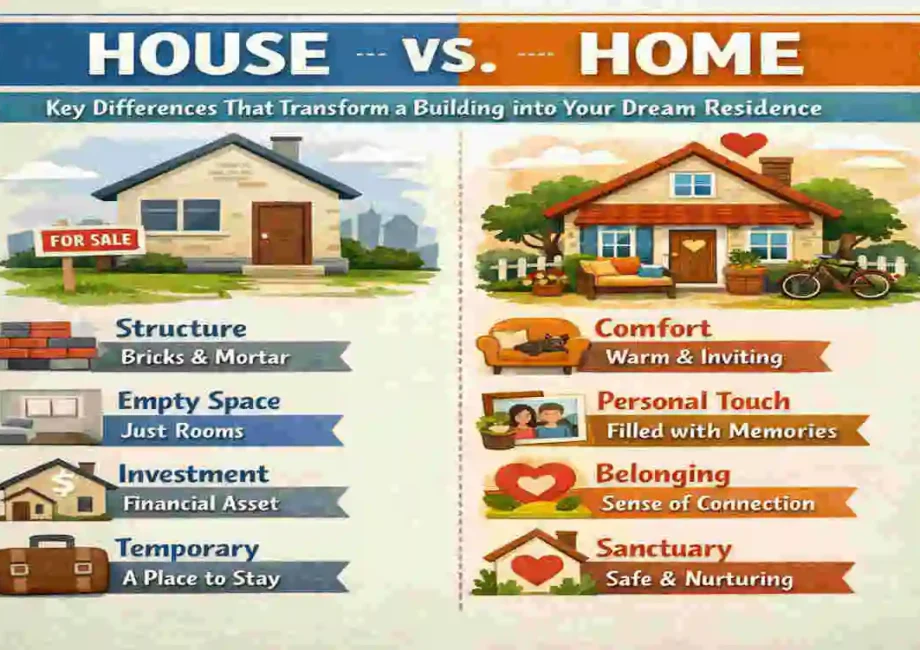House vs. Home: Key Differences