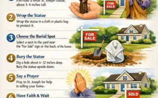 how to bury st joseph to sell a house