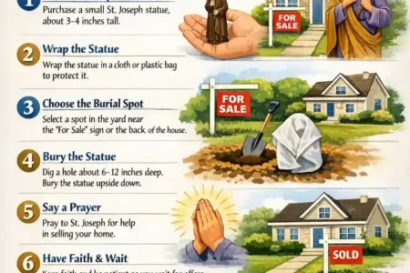 how to bury st joseph to sell a house