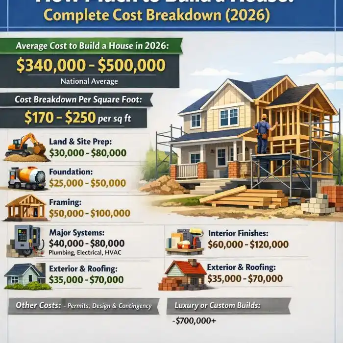 How Much to Build a House: Complete Cost Breakdown (2026) - Come Away Home