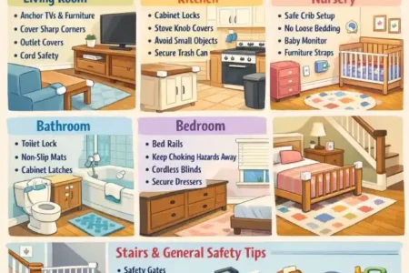 how to baby proof a house