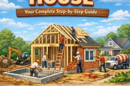 building a house