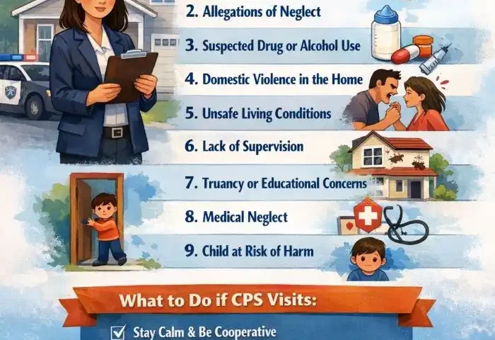 why does cps come to your house