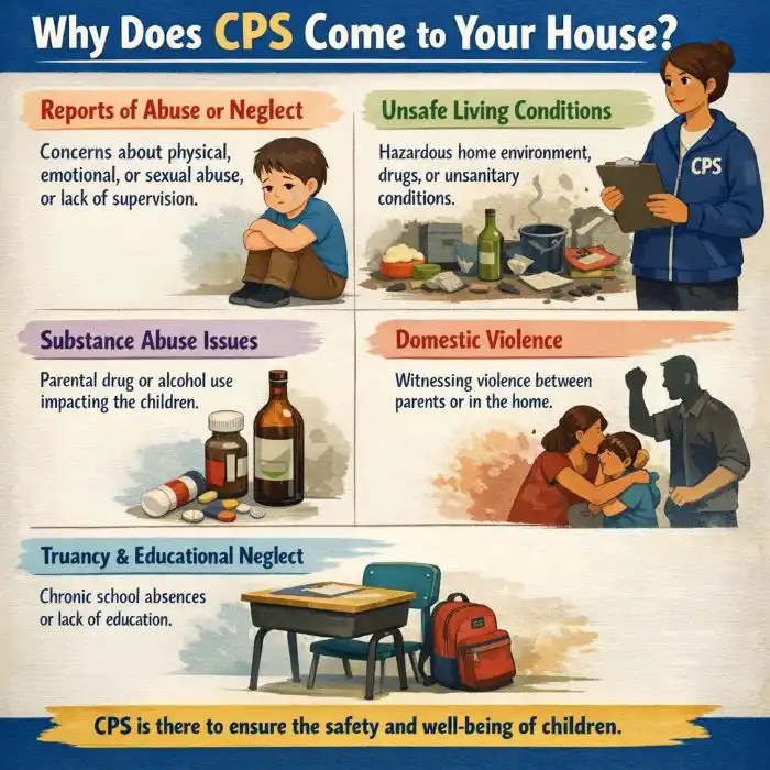 why does cps come to your house