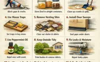 how to keep mice out of your house