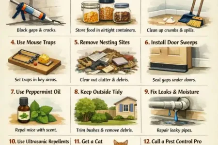 how to keep mice out of your house
