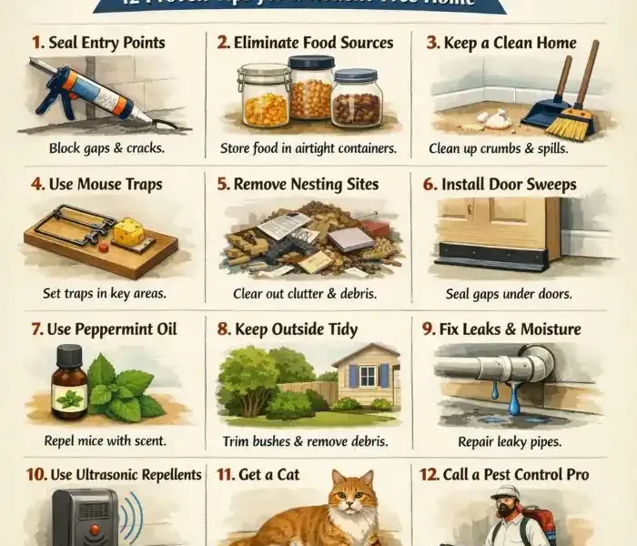 how to keep mice out of your house