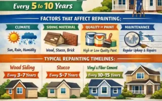 how often do you need to paint your house