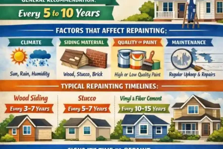 how often do you need to paint your house