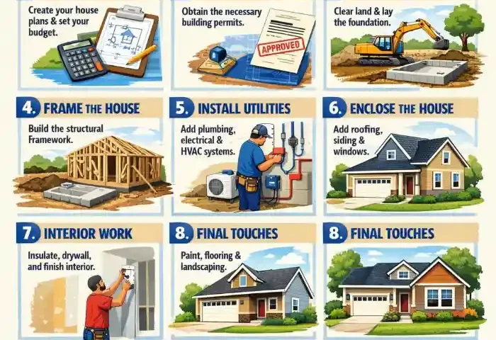 how to build your own house
