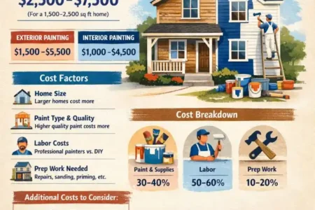 how much does it cost to paint a house