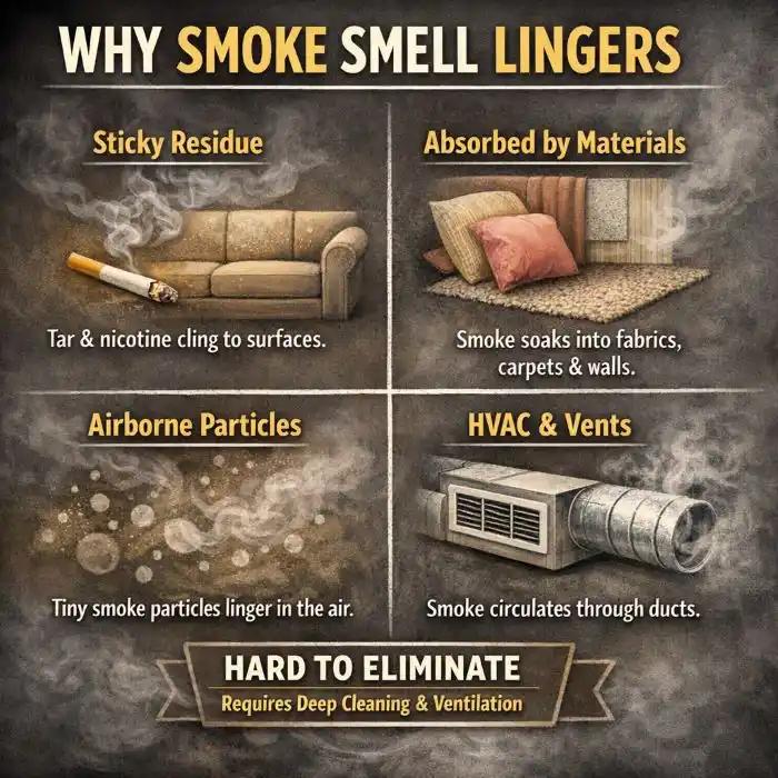 how to get rid of smoke smell in a house