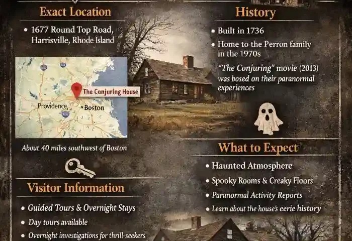 where is the conjuring house