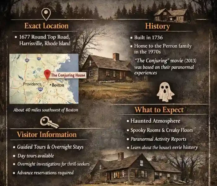 where is the conjuring house