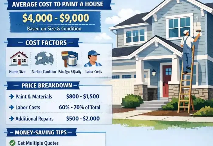 how much to paint exterior of house