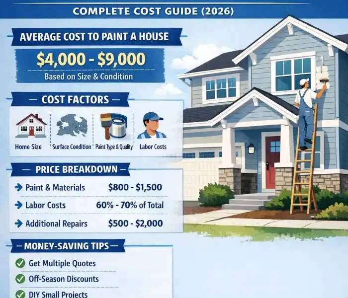 how much to paint exterior of house