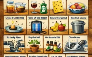 how to get rid of gnats in house