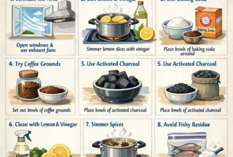 how to eliminate fish odor in the house